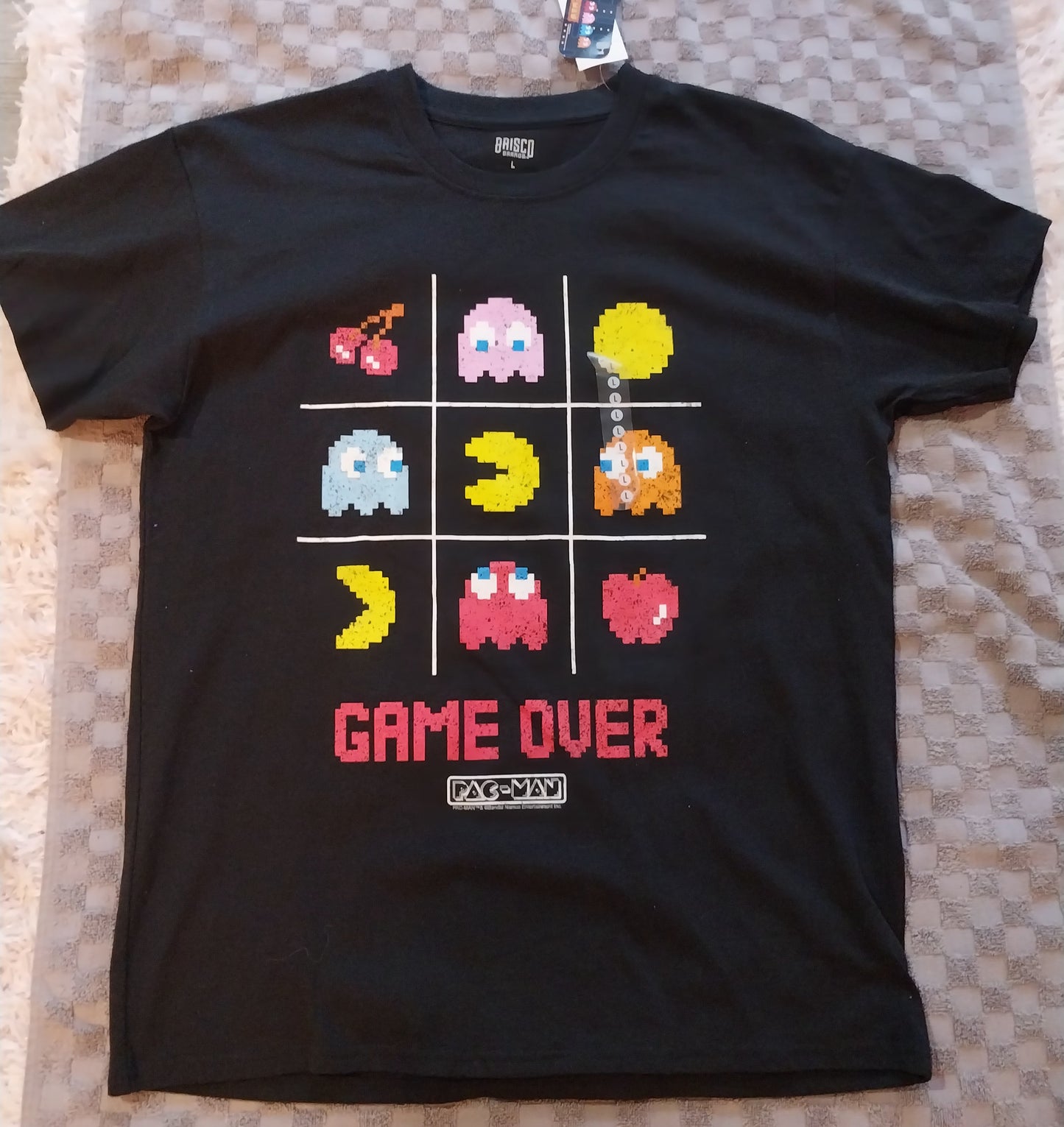 Short sleeve pac man t shirt